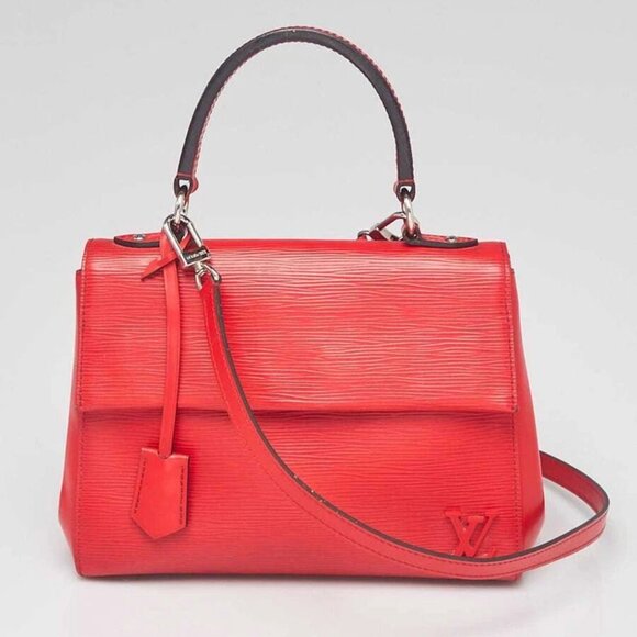 Louis Vuitton Coquelicot Epi Leather Cluny BB Bag - Picture 2 of 12